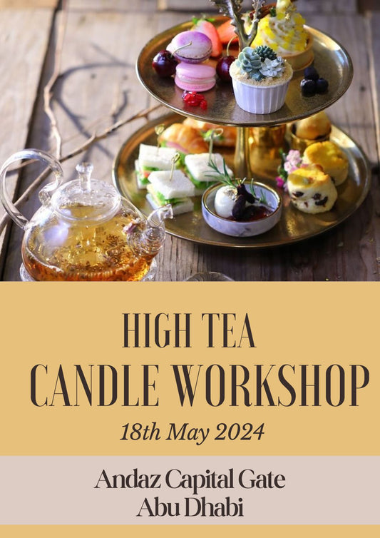 High Tea Candle Making Workshop - May 18th